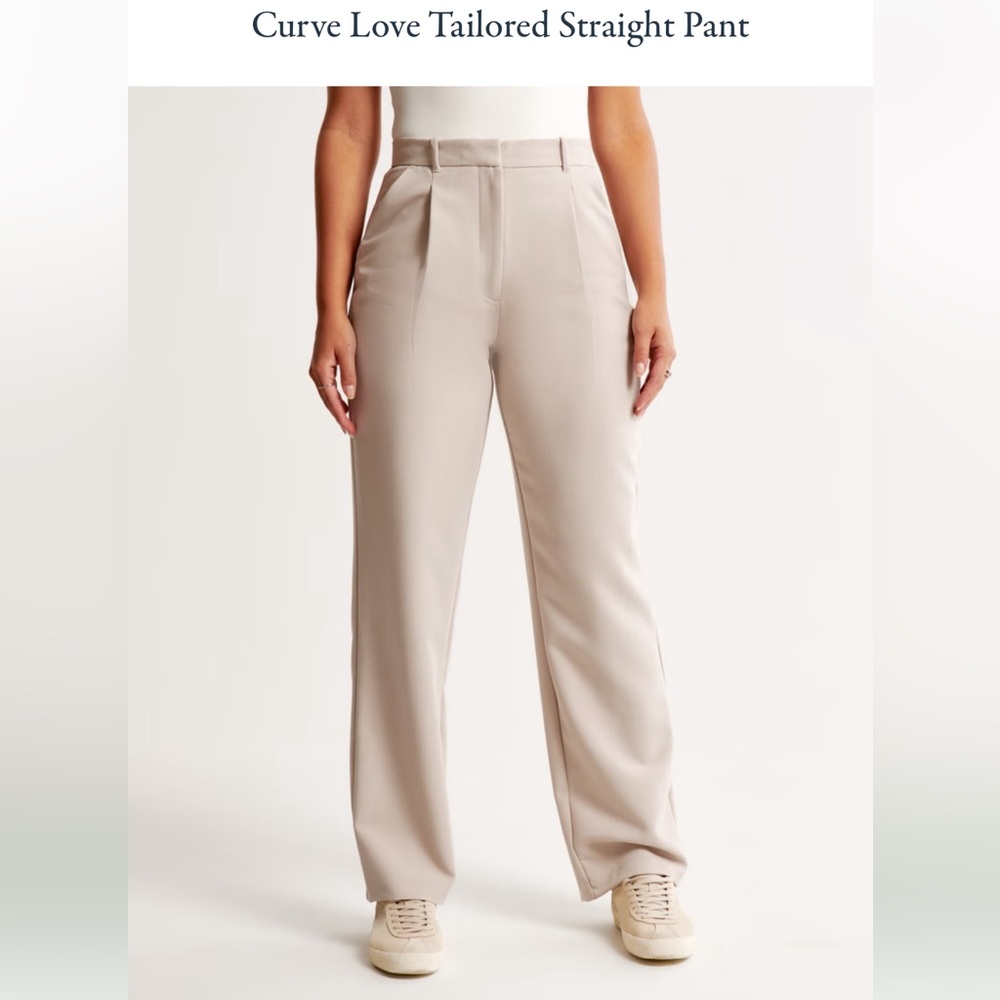 Curve Love Tailored Straight Pant - 26 R